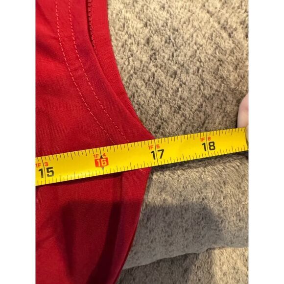 Grace Karin Women's Size Small Twisted Waist Sleeveless Blouse Top Red NWT - Picture 3 of 5